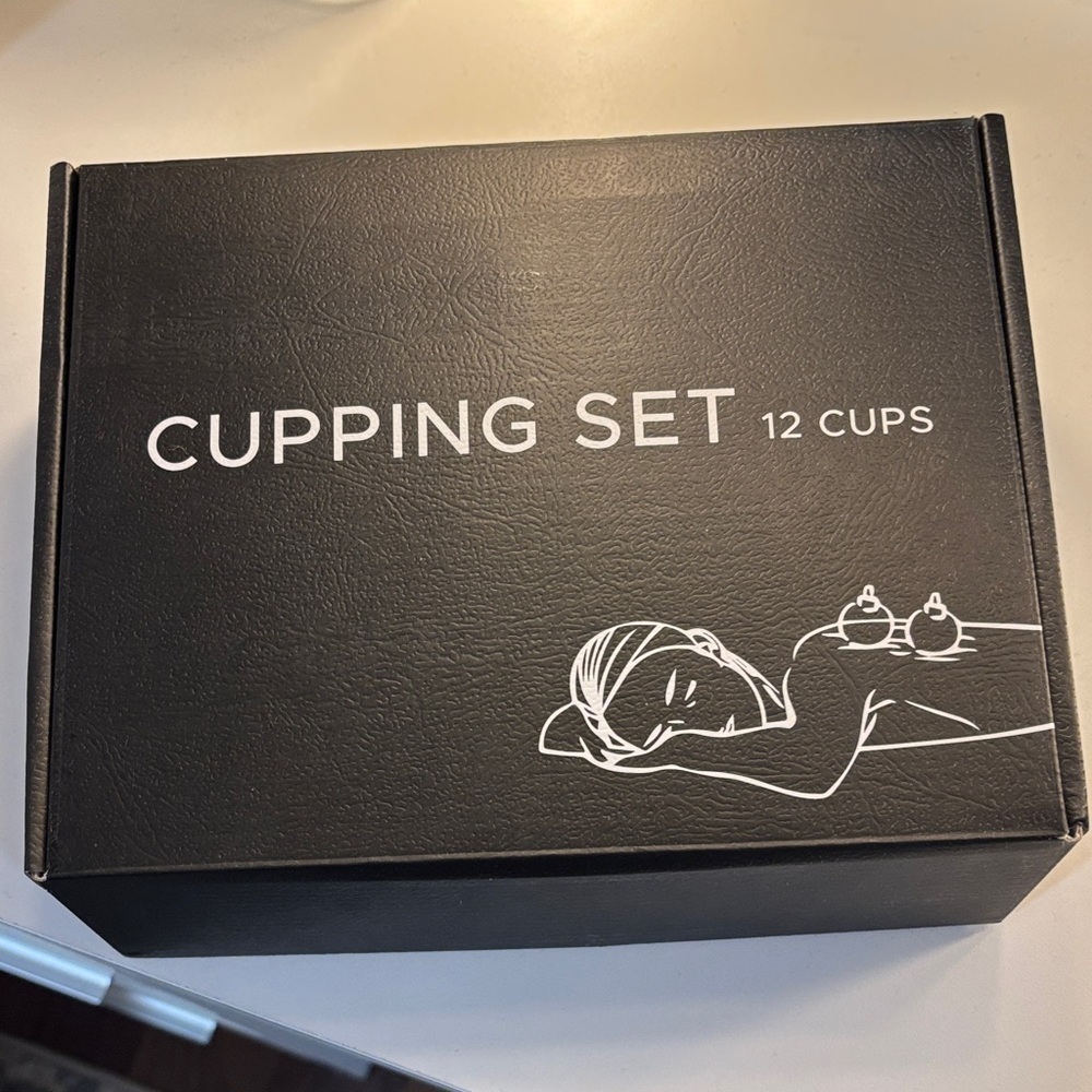 Premium Black Cupping Set by [Brand] - 12 Cups